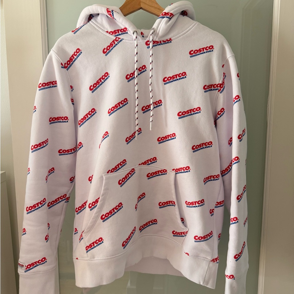 Kirkland Signature Costco White Logo Hoodie